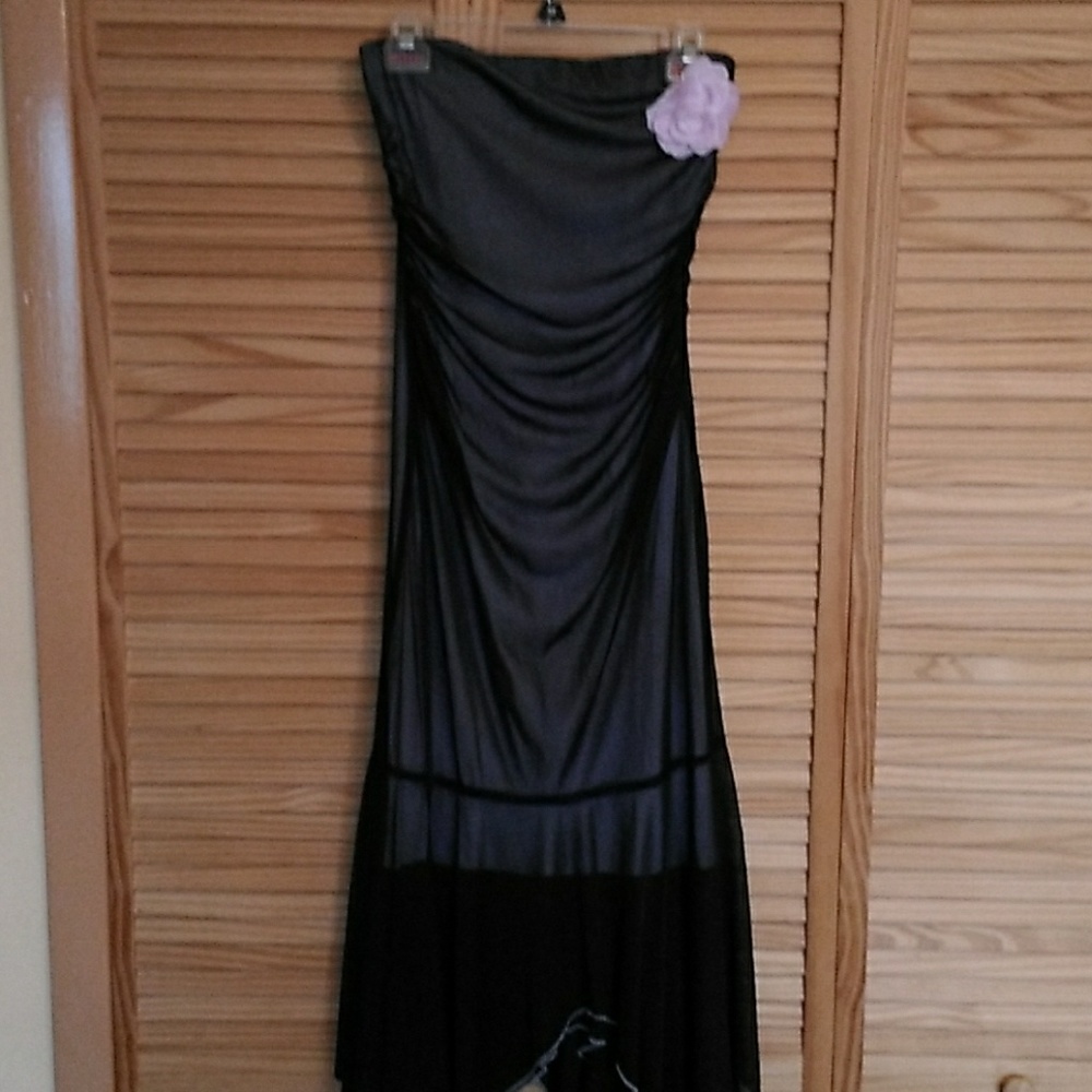 Strapless dress