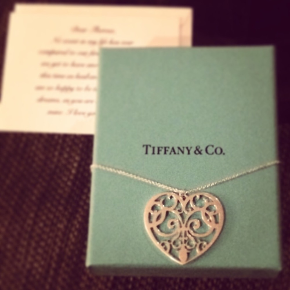 Tiffany Enchant Heart Pendant, large