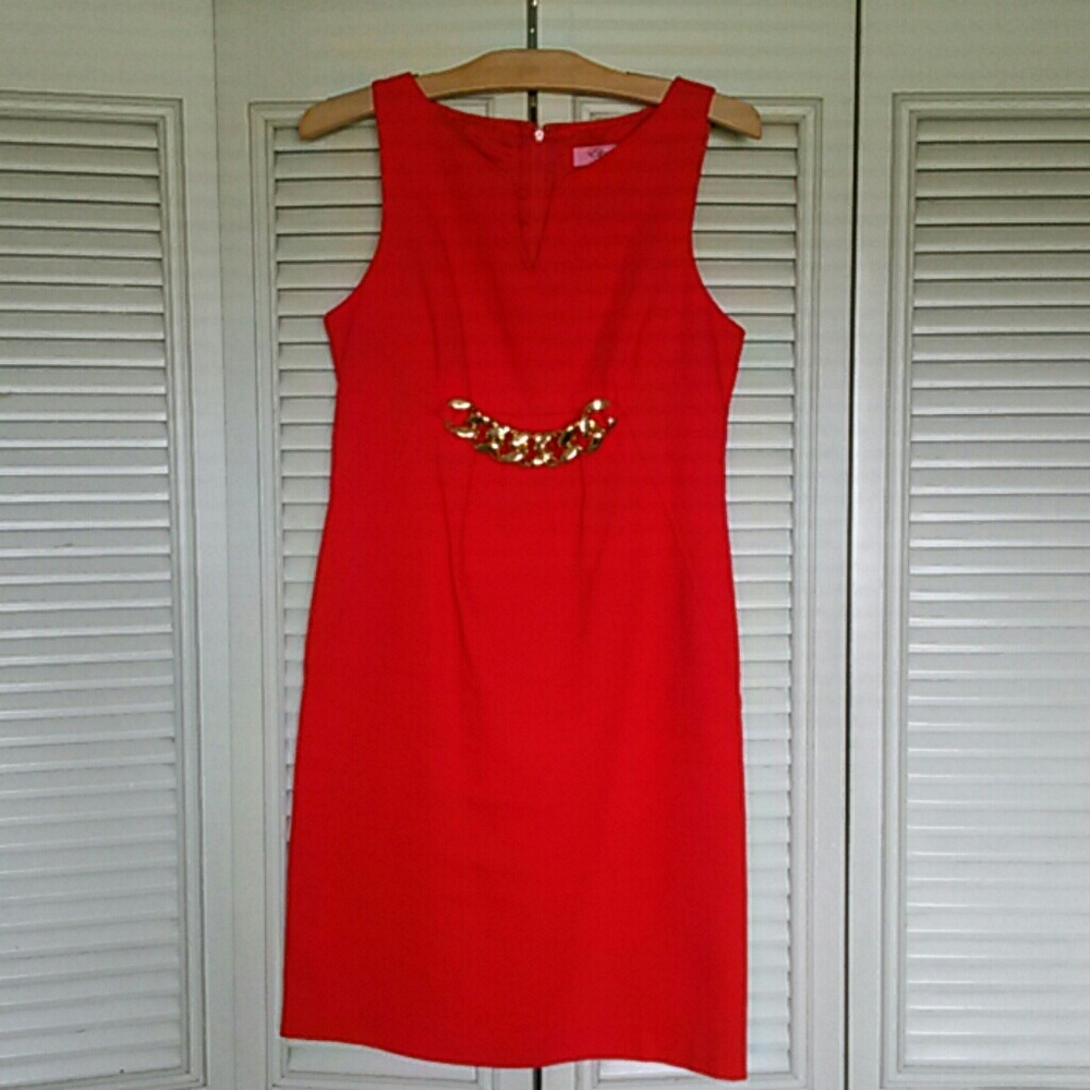 Eliza J dress with chain