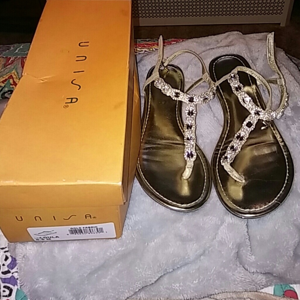 Sandals worn once as a bridesmaid