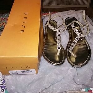 Sandals worn once as a bridesmaid