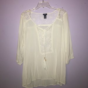 Half-sleeve Spring/ Summer top