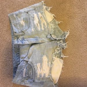 American Eagle festival shorts size 4
