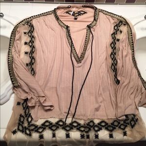 Free people Boho Moroccan inspired tunic