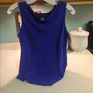 Gorgeous ultramarine blue silk sz 8 tank