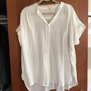 Silence & Noise white blouse