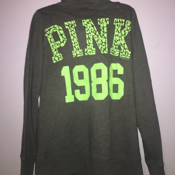 Victoria's Secret Pink Zip-Up Hoodie - Picture 1 of 2