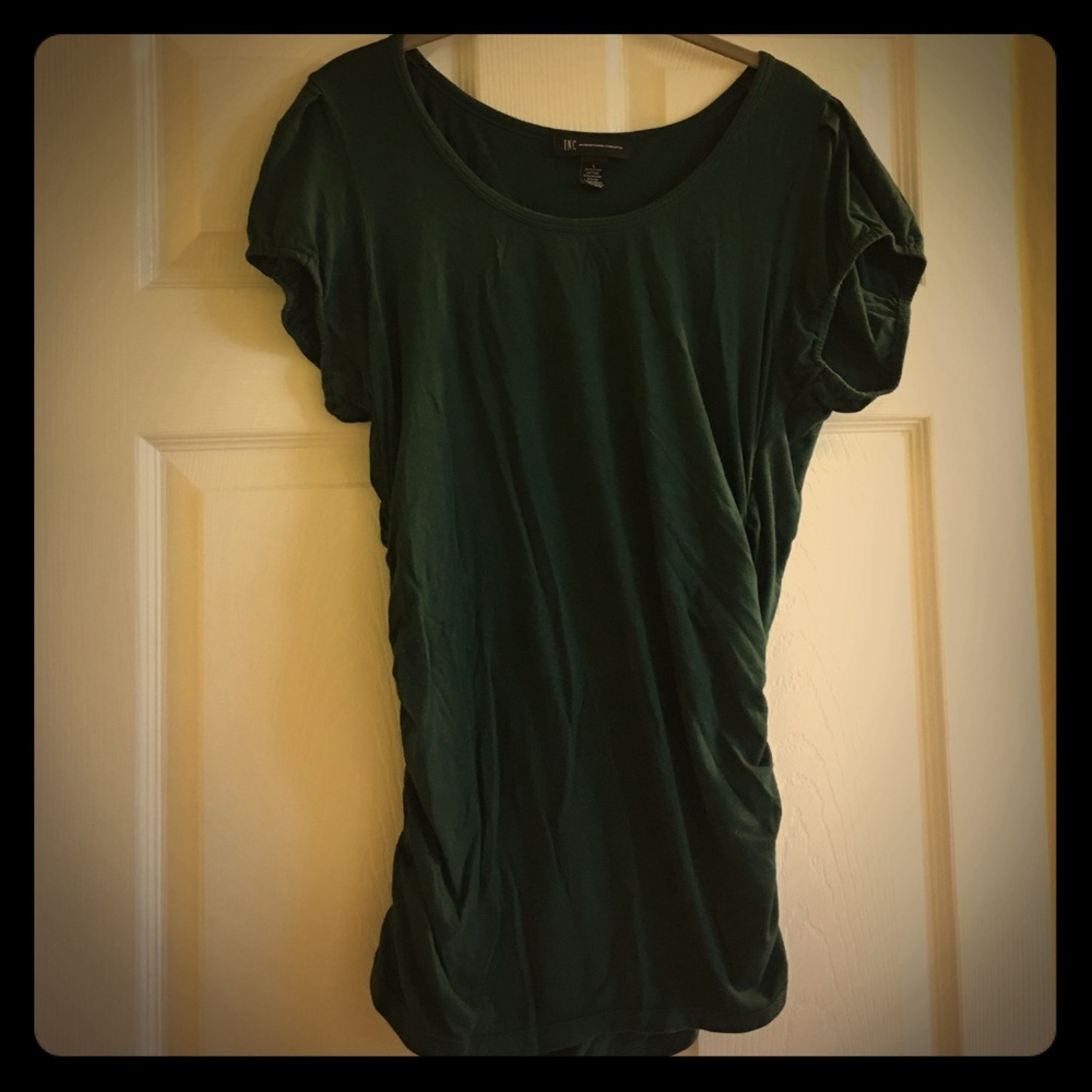 International Concepts Green Short Sleeve Top