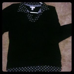 CROFT & BARROW KNIT TOP