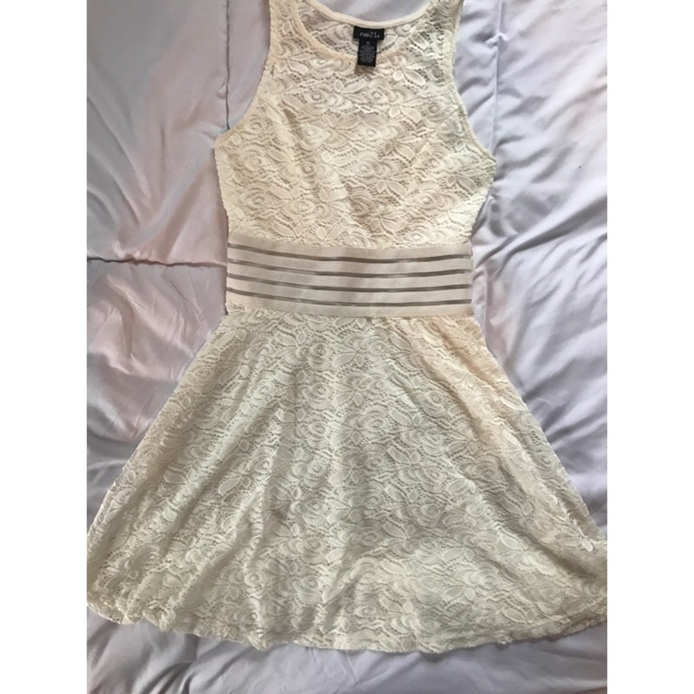 Rue 21 lace/mesh dress