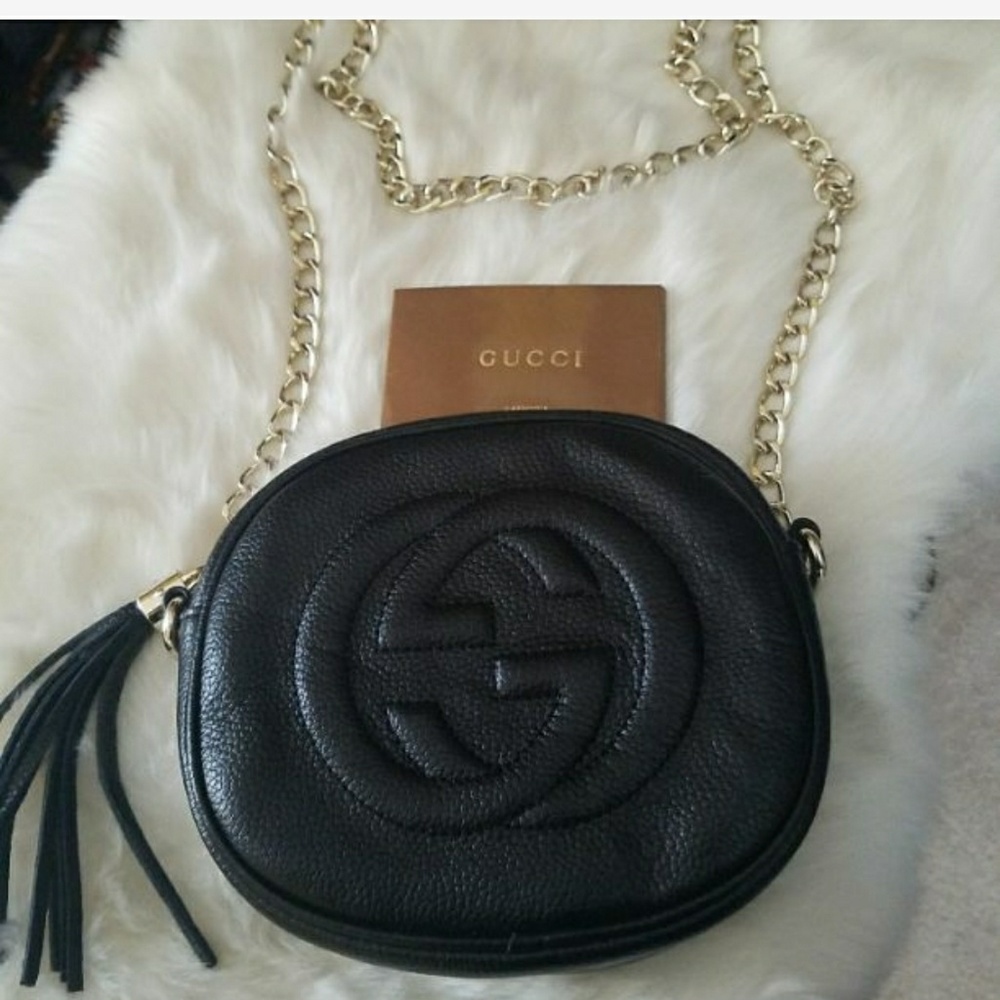 Gucci Soho Leather Mini Chain Bag