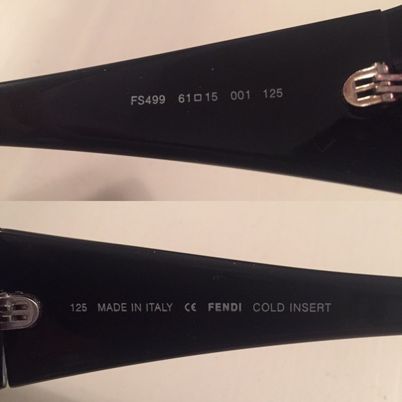 Fendi black sunglasses - Picture 6 of 7