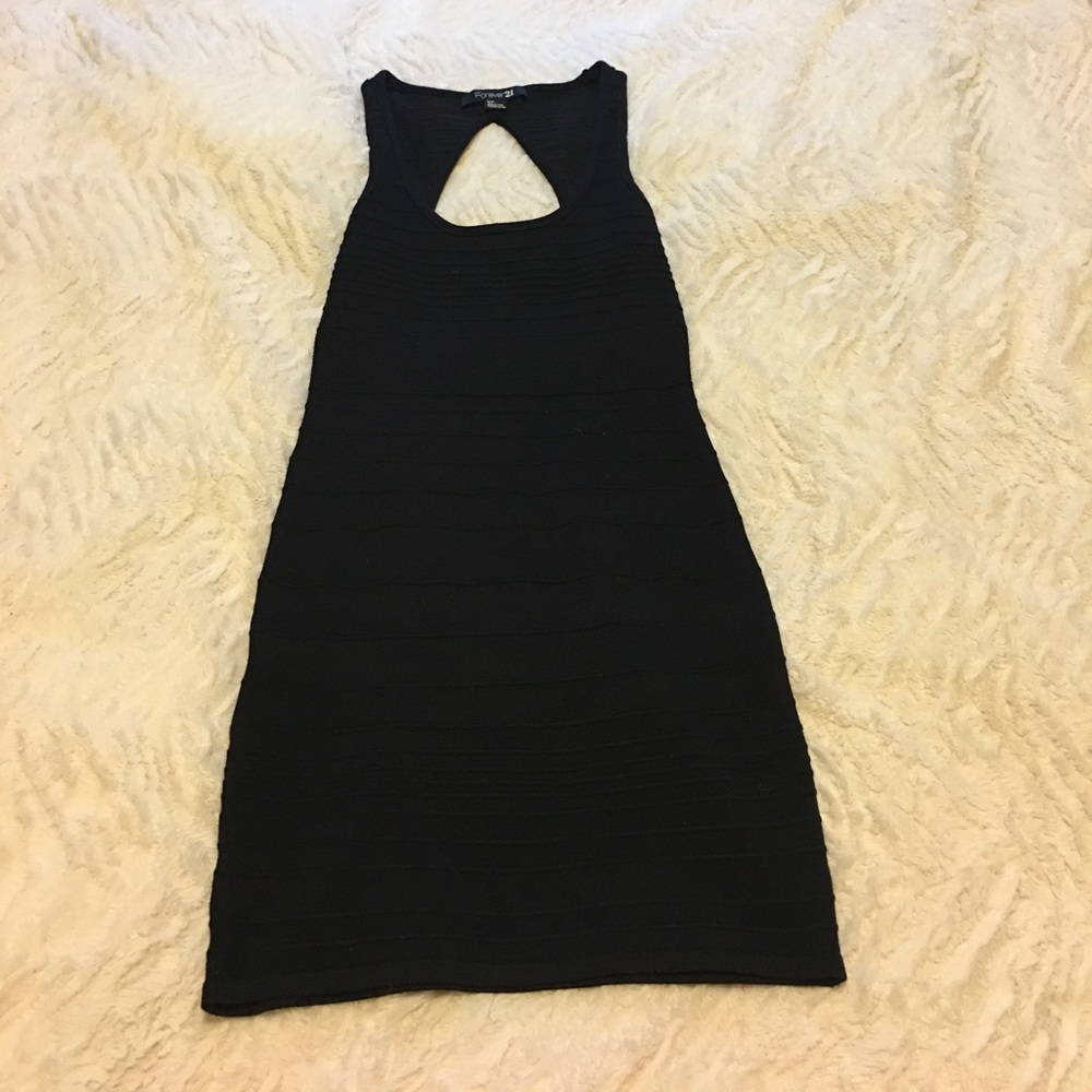 Black Body Con Dress