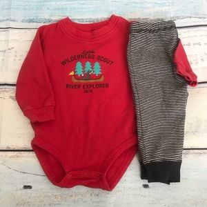 Carters 6 month wilderness outfit