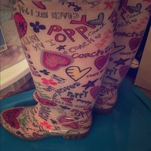 Coach Poppy Rainboots