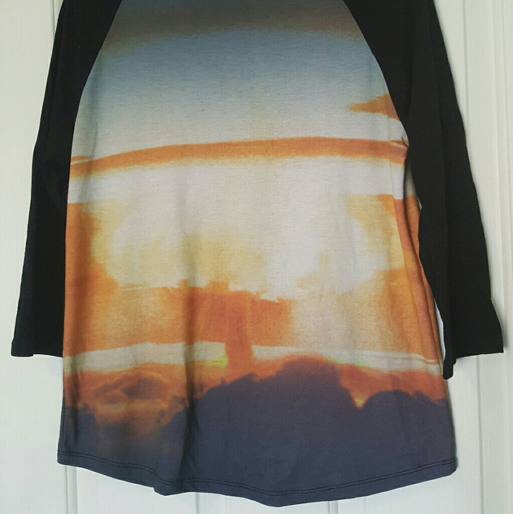 Mushroom Cloud Baseball Tee