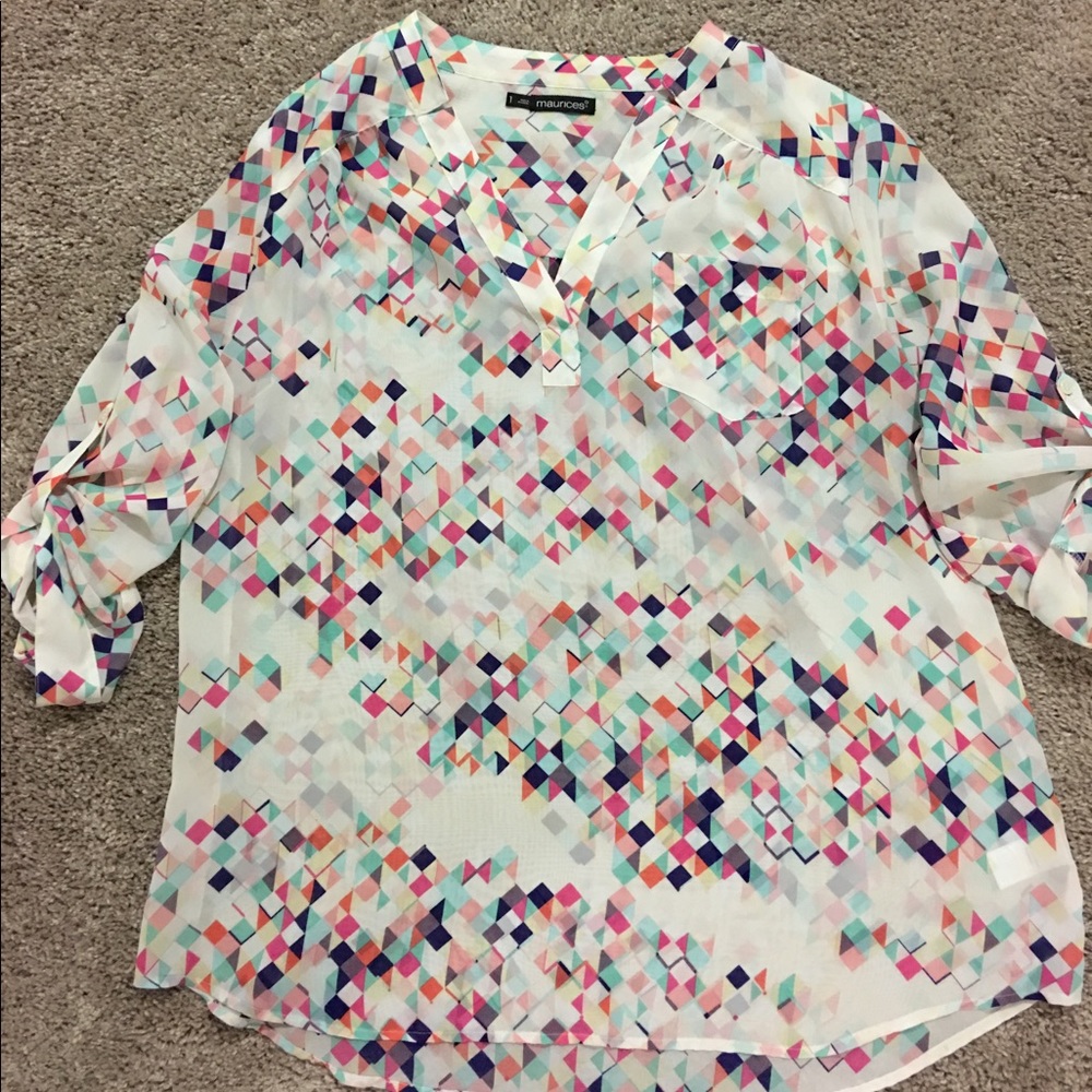 Maurices Blouse 1X