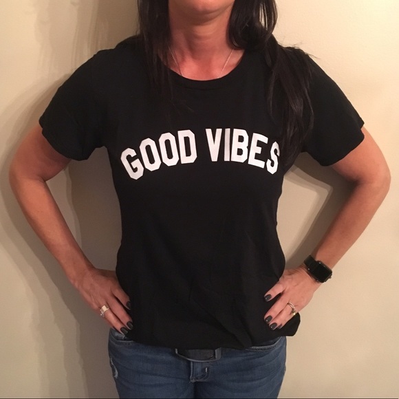 Sub-urban Riot Tops - Sub-Urban Riot T Shirt "Good Vibes"
