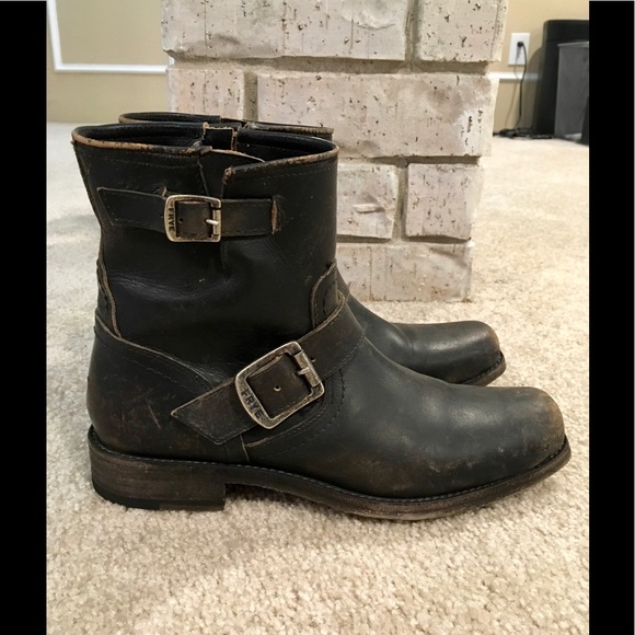 womens short engineer boots