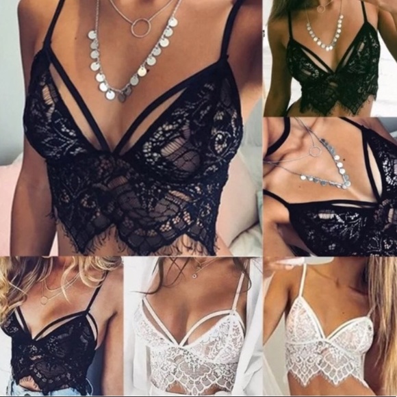 Sale🌺Black Lace Bralette - Picture 3 of 5