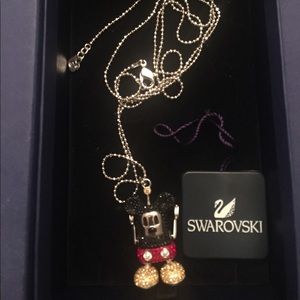 Swarovski Mickey Mouse necklace