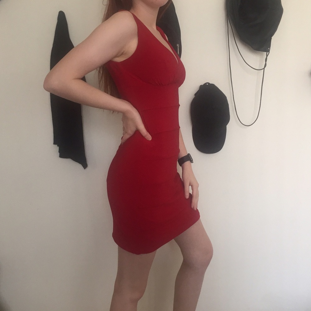 B.DARLIN Red Formal Dress