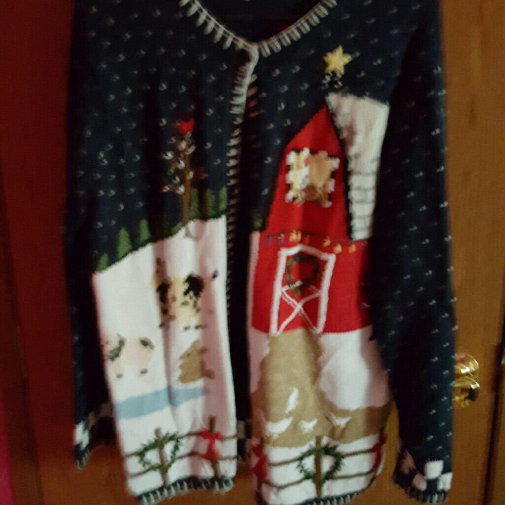 Farm animal sweater