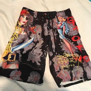 Ed Hardy Bathing Suit