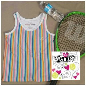 Sports Top Built in Bra Tennis Yoga No Sweat