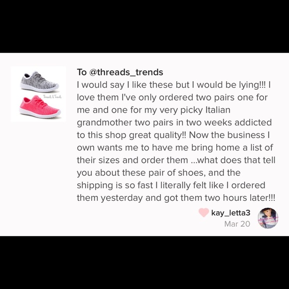 🌸🆕 Heather Grey Fly Knit Sneakers - Picture 2 of 2