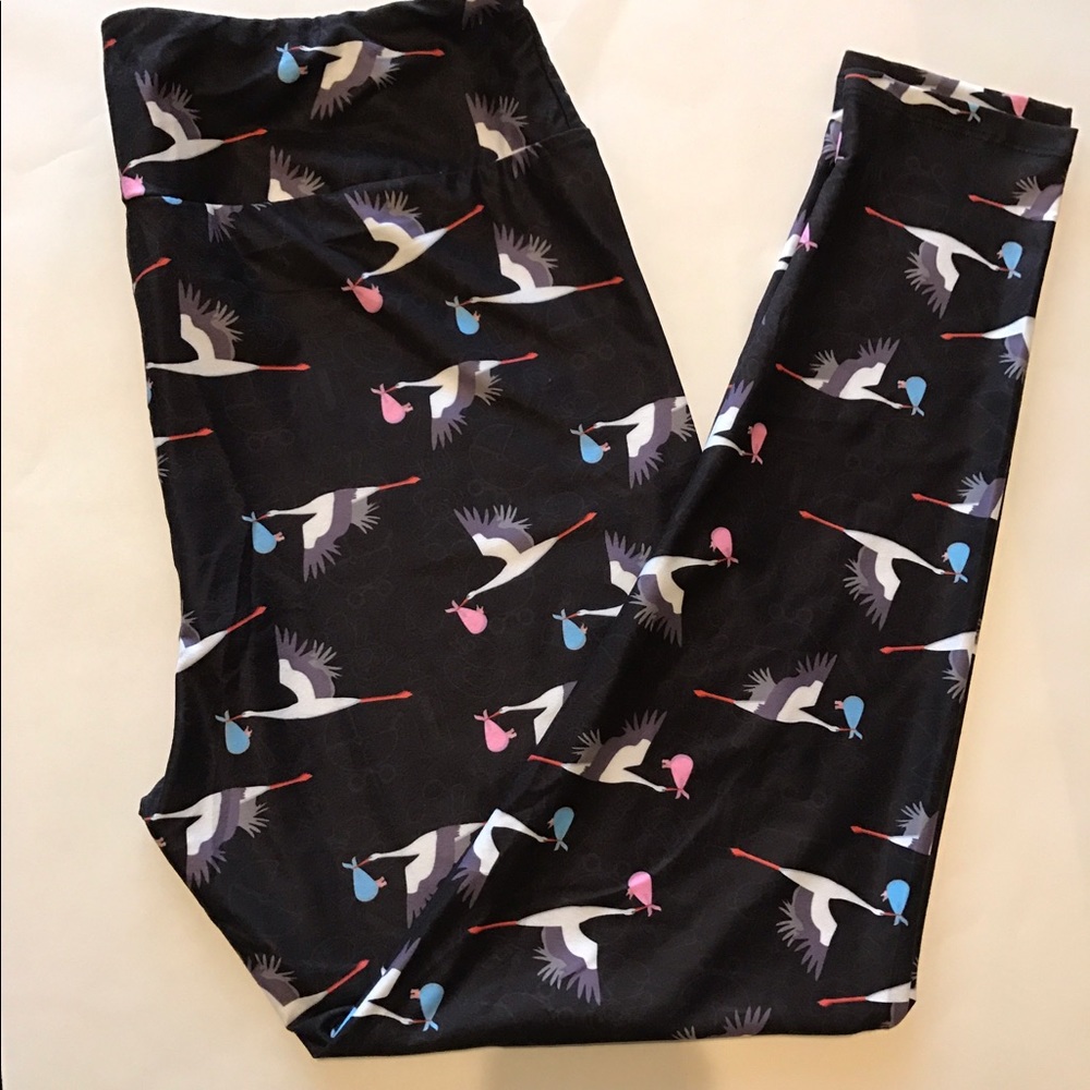 Storks and babies leggings (TC)