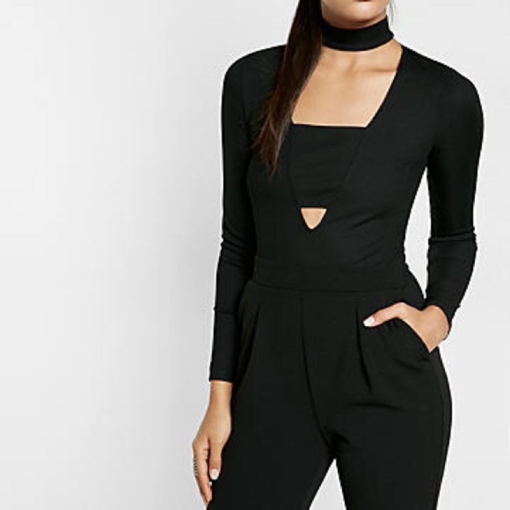 Express choker jumpsuit