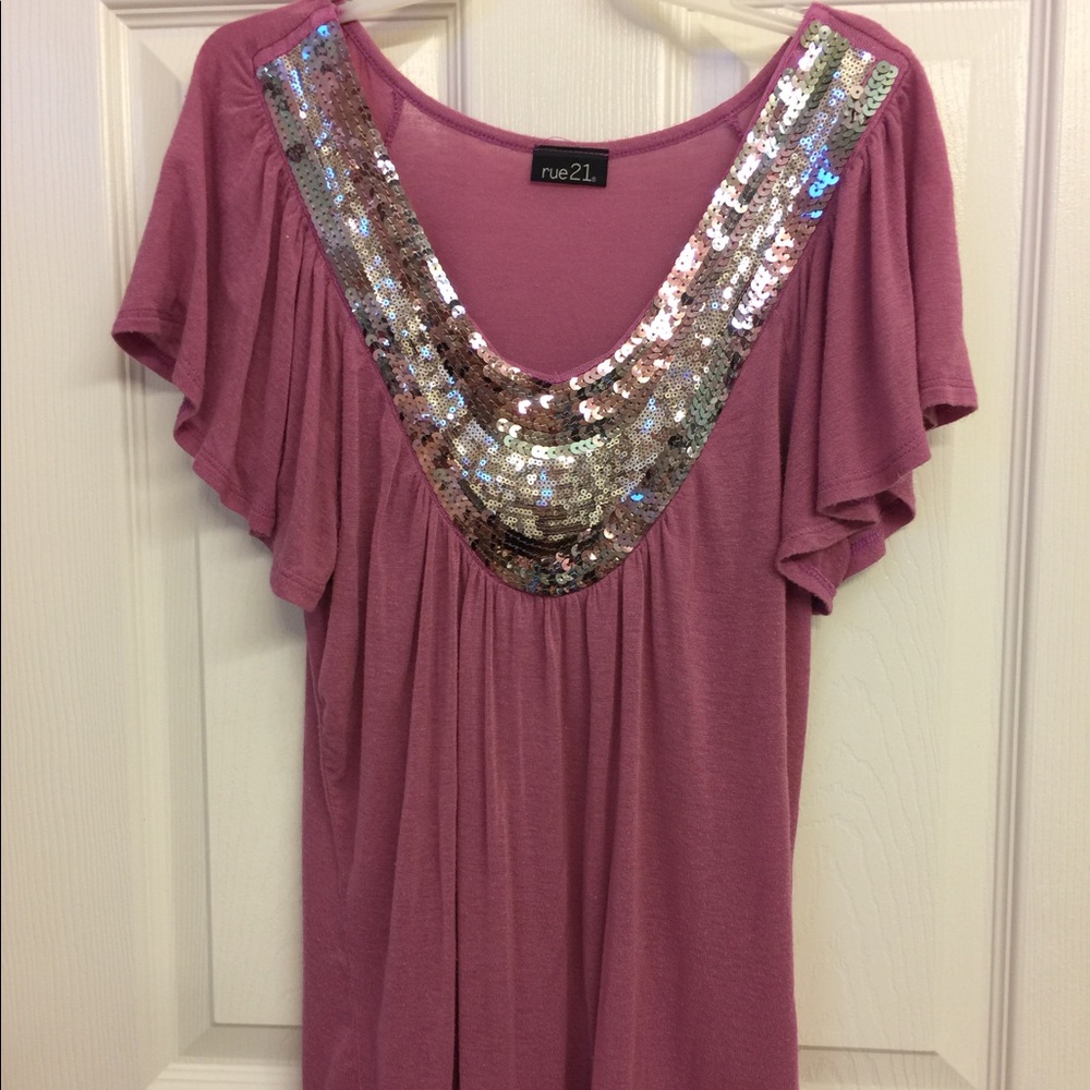 Rue 21 Pink Top