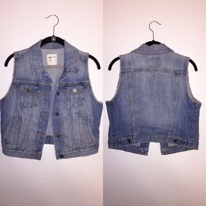 Denim vest