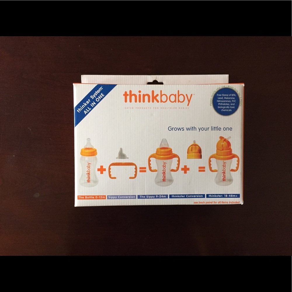 New never opened baby bottle to sippy cup set