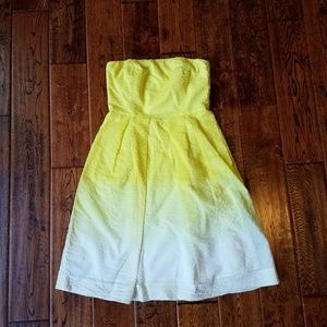 Jcrew Embossed-cotton ombr? Lorelei dress