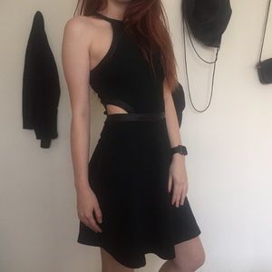 CHARLOTTE RUSSE Halter Skater Dress