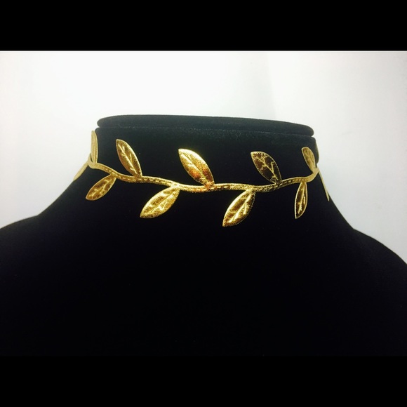 Metallic Gold New Women Bohemian Choker Necklace - Picture 2 of 4