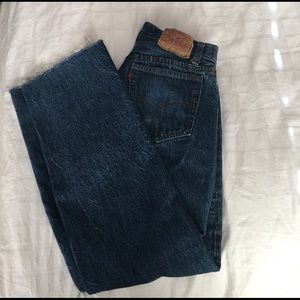 Cropped Levi's 701  - W29