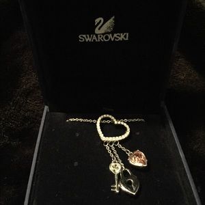Gorgeous Swarovski Key To My Heart Necklace!