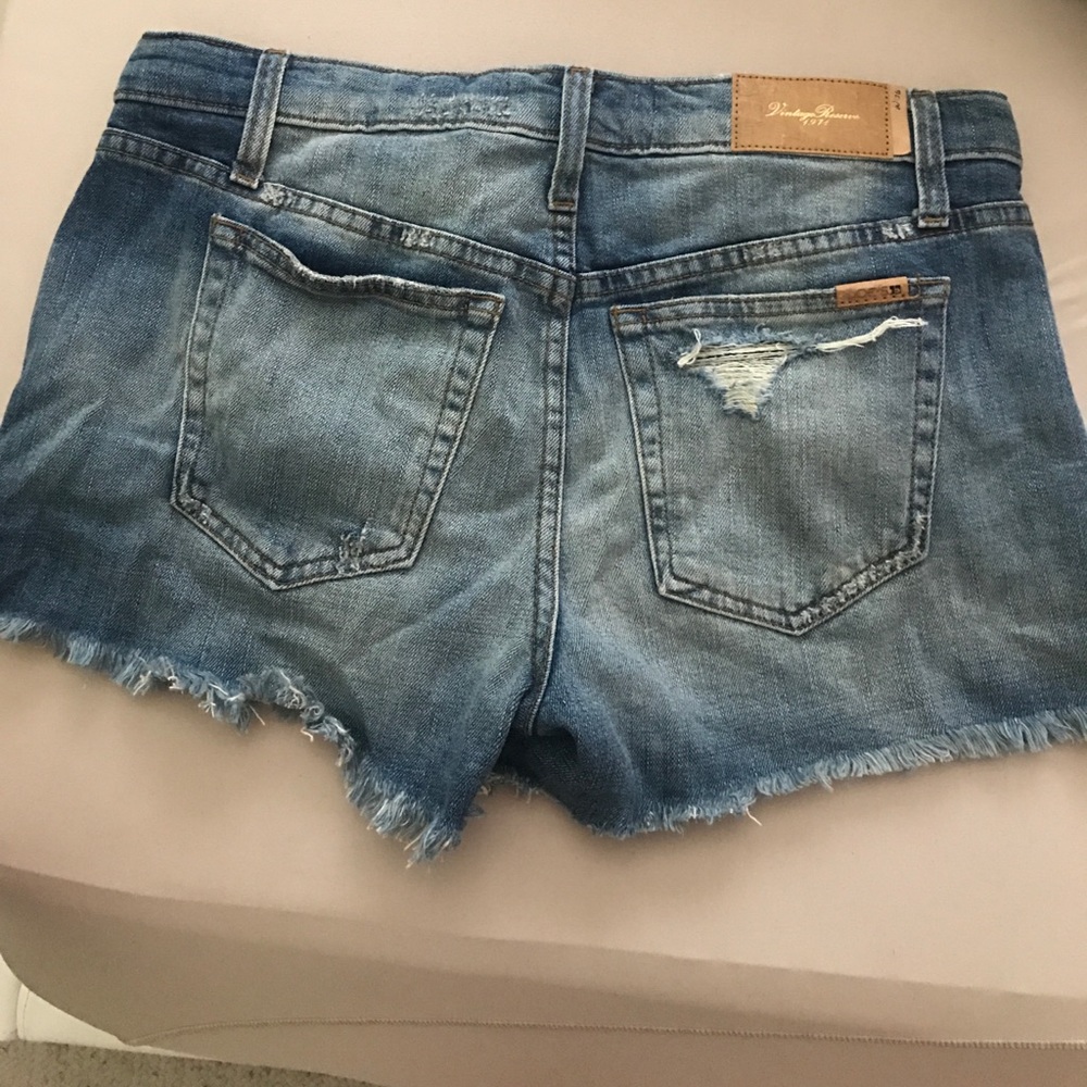 Joe's Vintage Reserve cutoff jean shorts