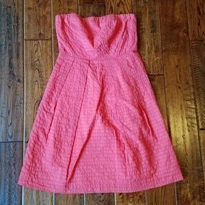 Jcrew Lorelei dress in deco dot