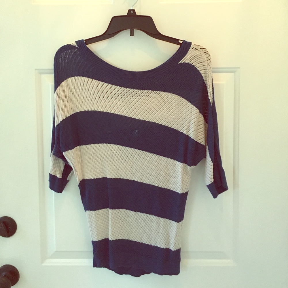 💛Express Blue & Cream Sweater💛
