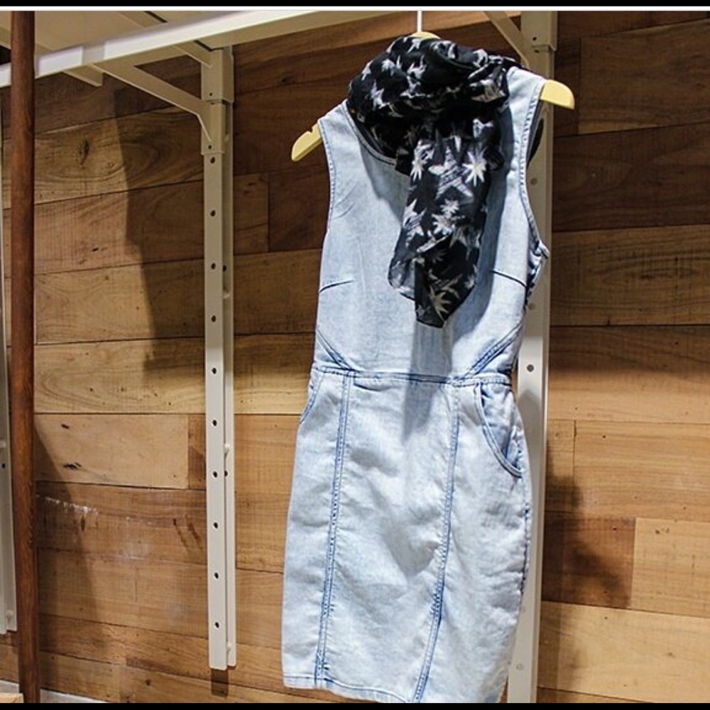 Denim dress