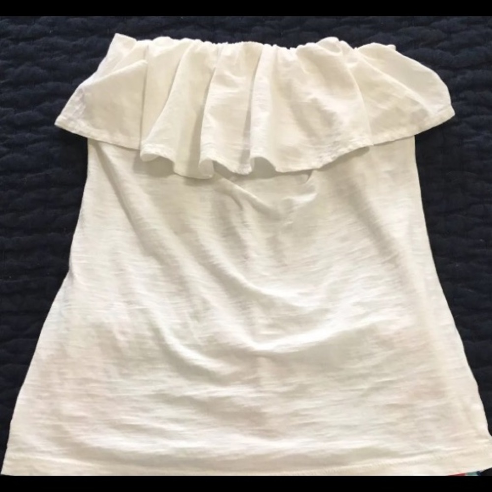 Lilly Pulitzer Wiley Tube Top- Resort White