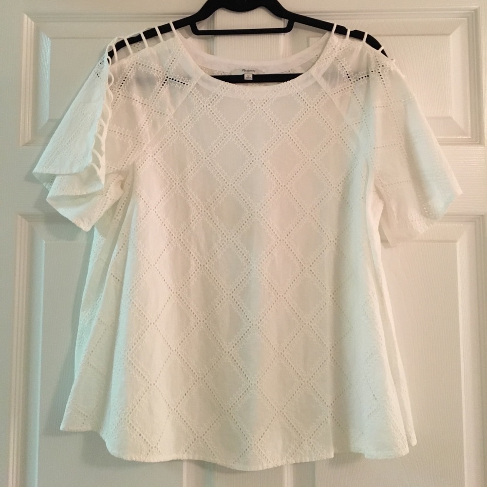 Madewell Eyelet Top