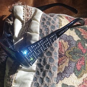 Versace designer rhinestone sunglasses!
