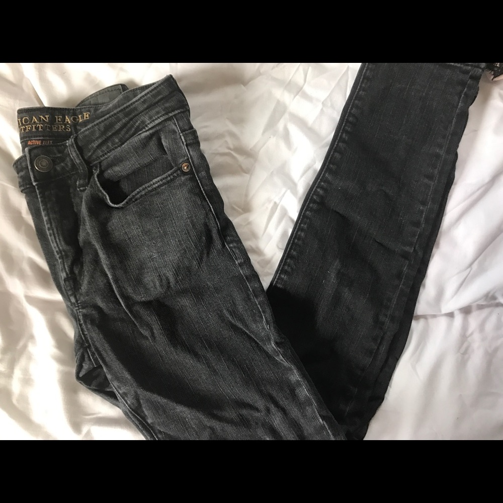 Men's AEO active flex skinny jeans