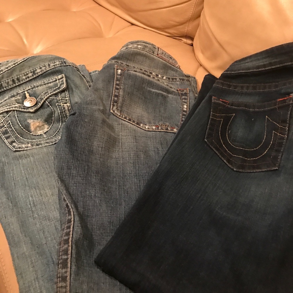 Bundle of jeans- True Religion