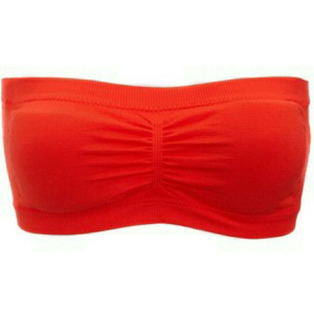 🔴  Seamless Bandeau - Removable Padding - Picture 2 of 6